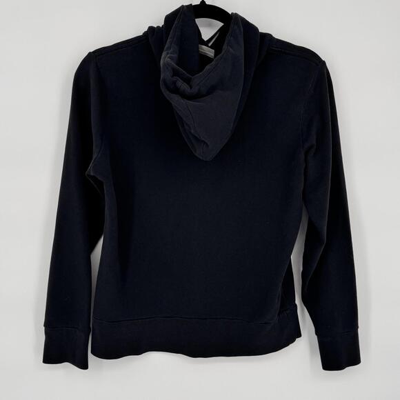 The North Face Hoodie Sweatshirt Womens Small Black Fleece Kangaroo Pocket - Picture 3 of 10